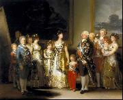 Francisco de Goya Charles IV of Spain and His Family Spain oil painting artist